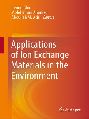 cover image of Applications of Ion Exchange Materials in the Environment
